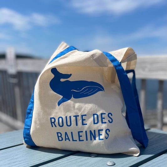 Sac réutilisable ~ Route des baleines