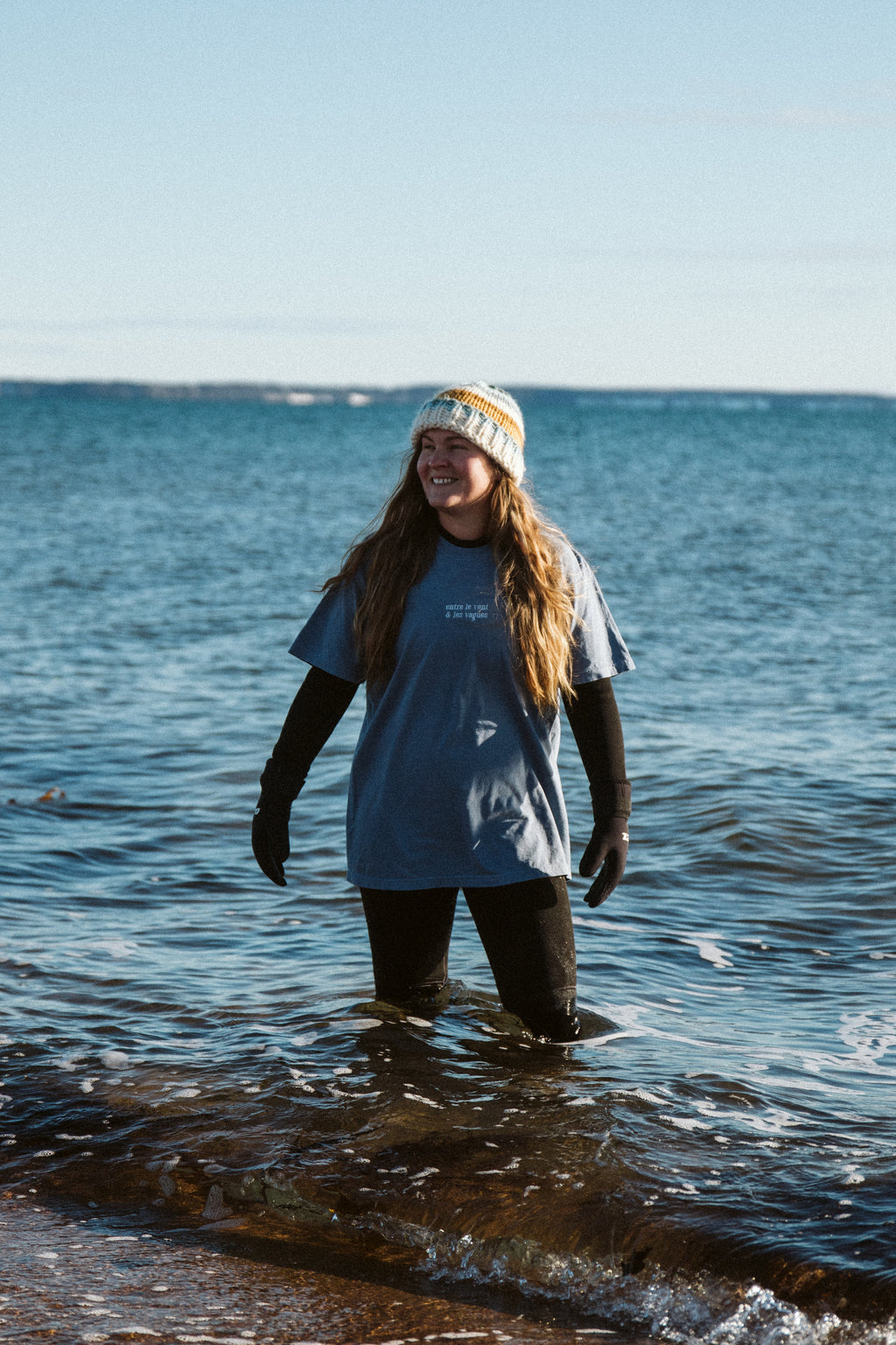 T-Shirt ~ Entre le vent et les vagues