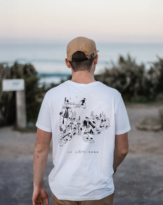 T-Shirt Plein Air - Blanc