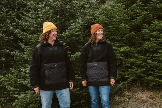 Sweat polaire effet mouton