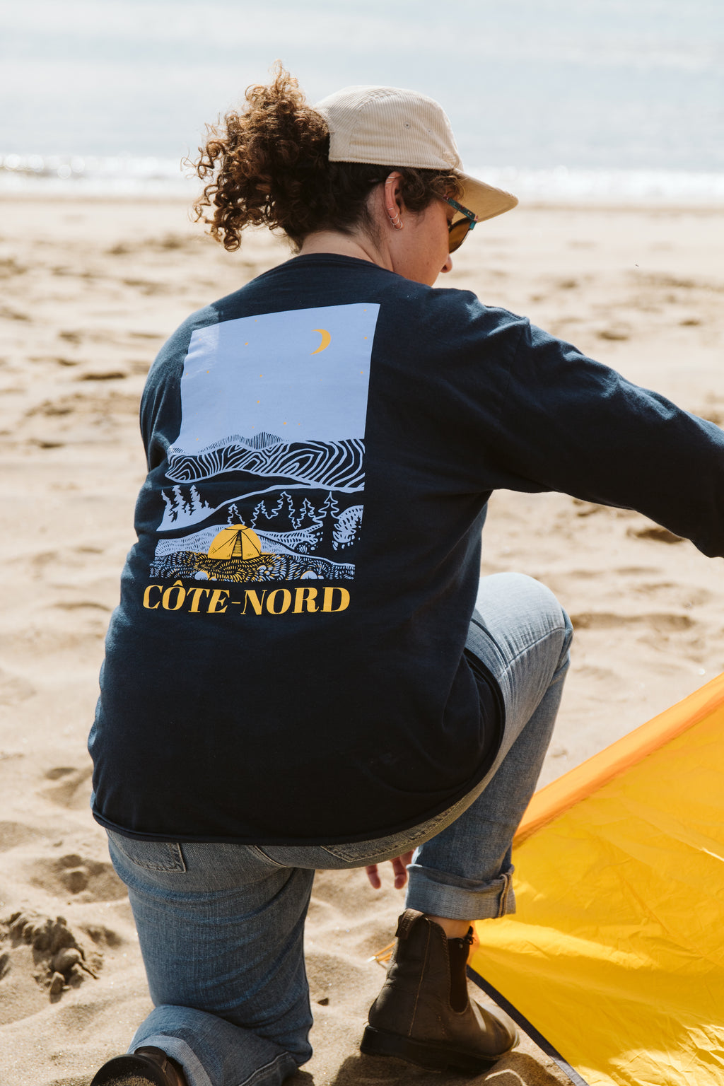 T-Shirt Manches Longues~ Camping