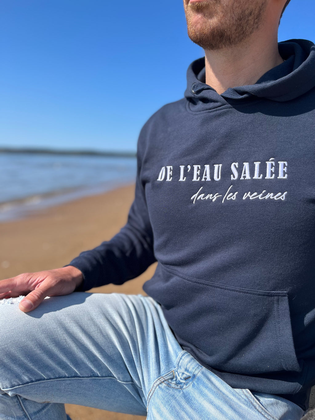 Hoodie ~ Eau salée
