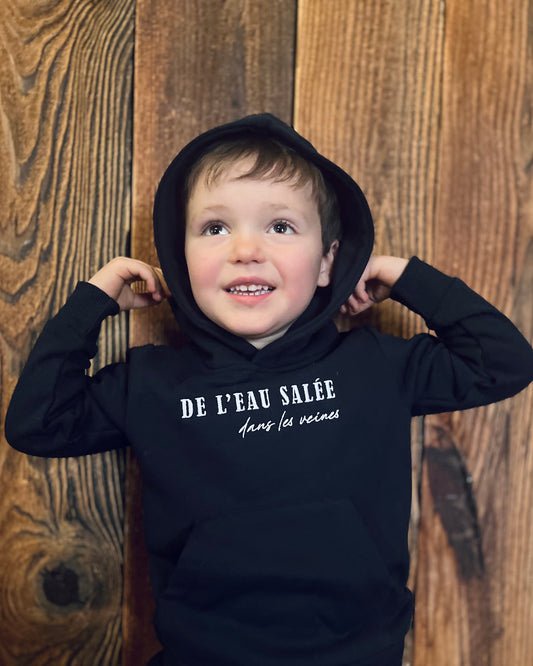 Coton ouaté Enfant "Eau salée dans les veines"